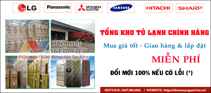 Mua tủ lạnh chính hãng giá tại kho